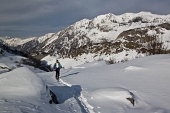 Salita invernale da Carona al MONTE MADONNINO e RESEDA l'11 febbraio 2012  - FOTOGALLERY